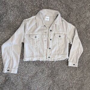Carly Jean LA Tan Denim Jacket